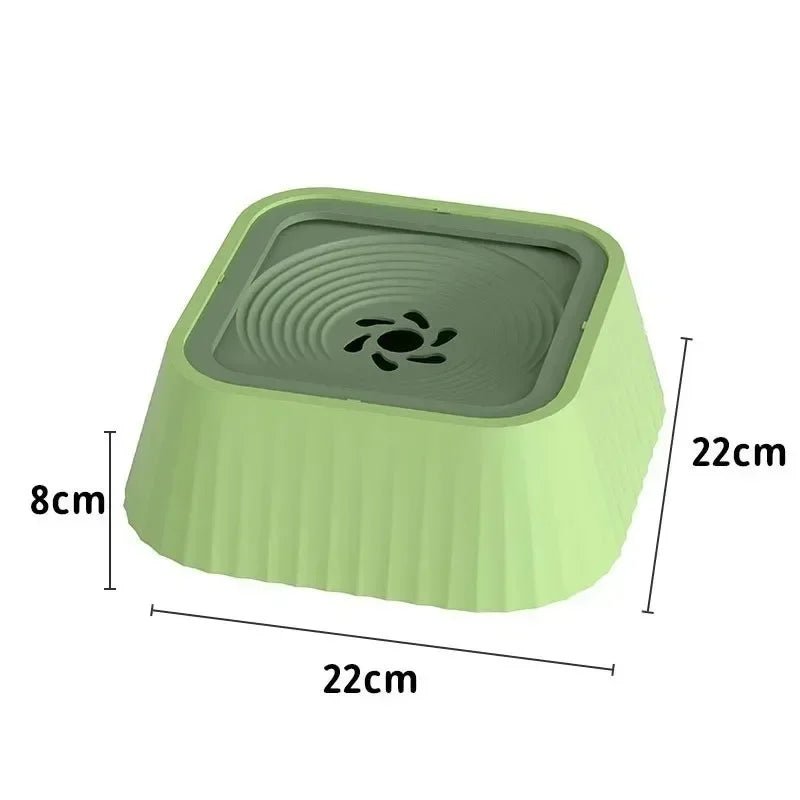 Dimensions gamelle anti debordement verte 22 cm