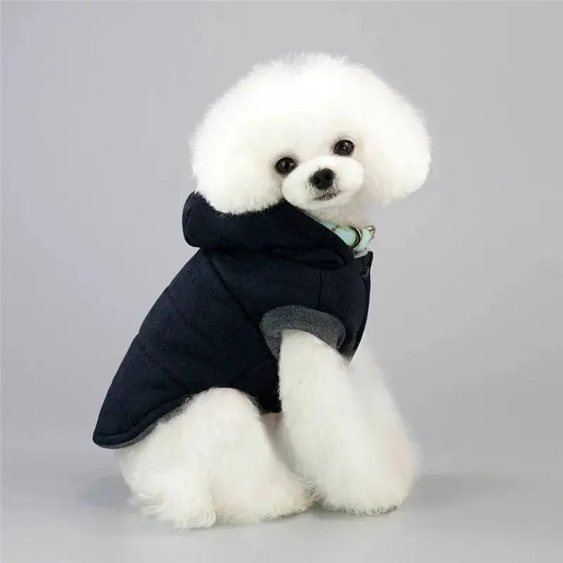 Manteau pour chien de petite taille - Doudoune hiver à capuche | Noble Truffe - Noble Truffe