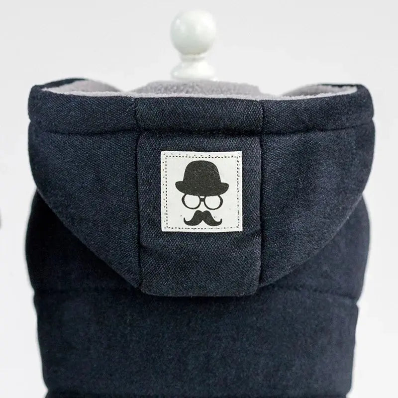 Manteau pour chien de petite taille - Doudoune hiver à capuche | Noble Truffe - Noble Truffe