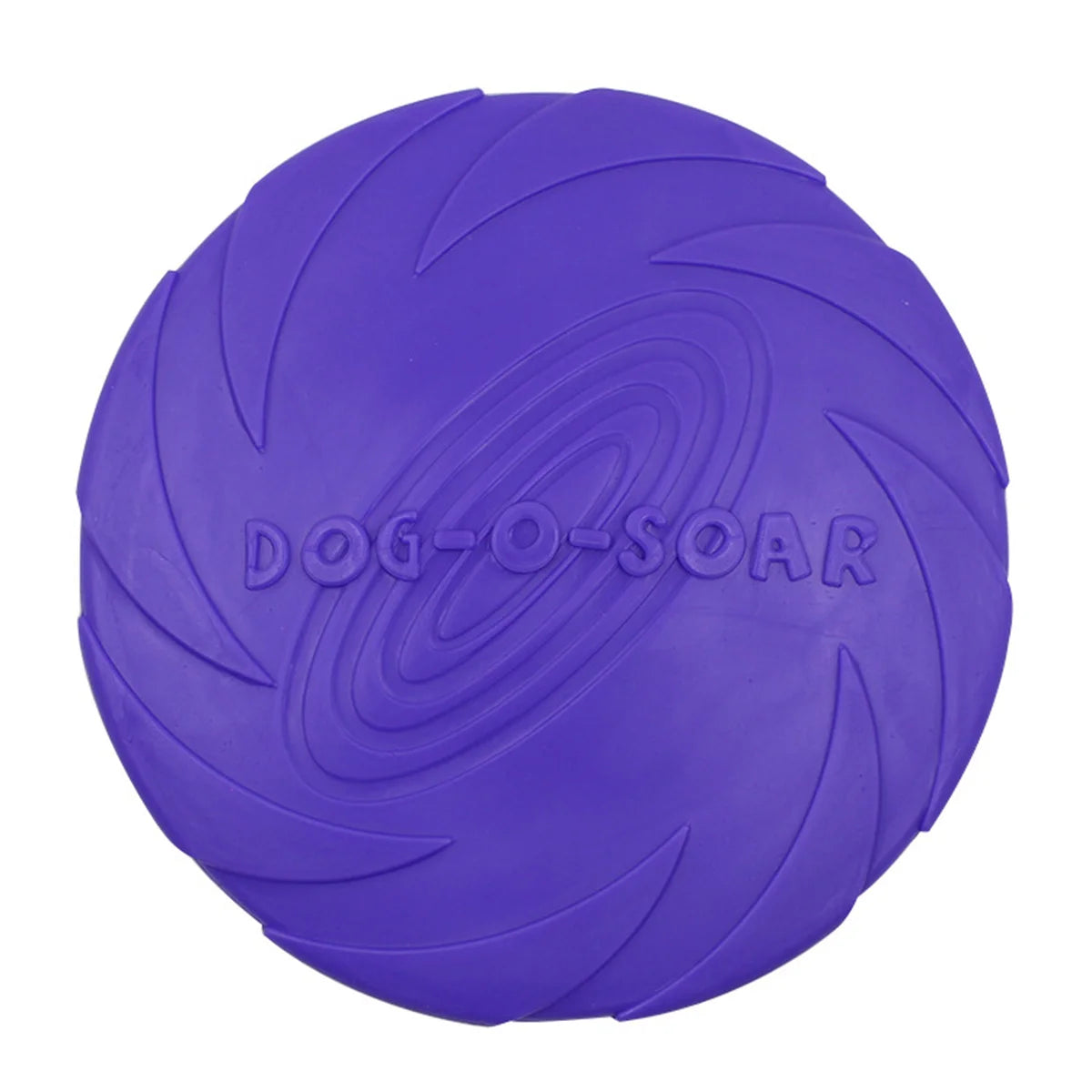 Multicolor Frisbeed Dog Toy Fashion Pet Dog Silicone Game Flying Discs Trainning Interactive Toys Pet Supplies Flying Disc Purple-M-18CM
