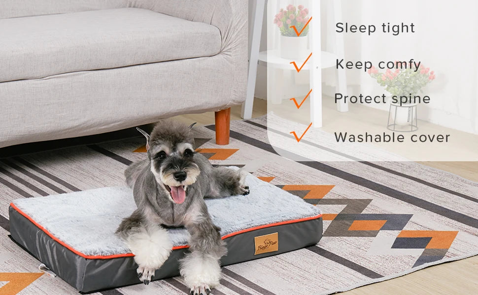Lit orthopédique pour chien – Confort absolu et soutien articulaire
