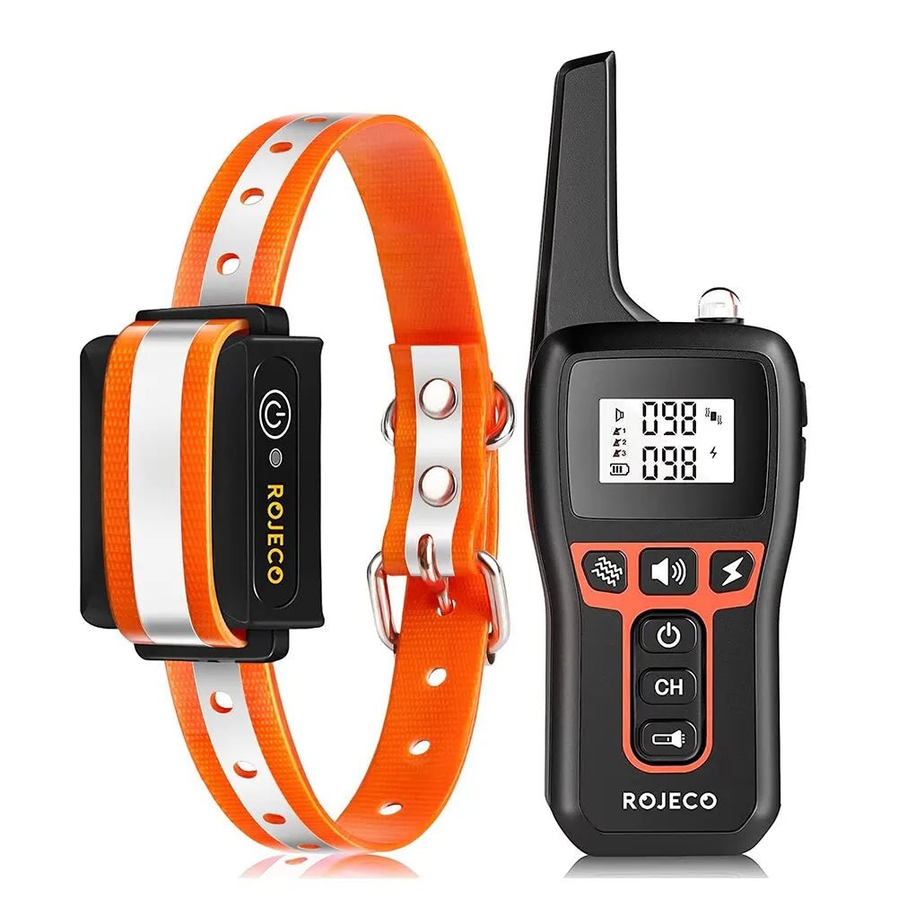 Collier de Dressage ROJECO PD529 – Télécommande 1000m & Modes Réglables | Noble Truffe - Noble Truffe