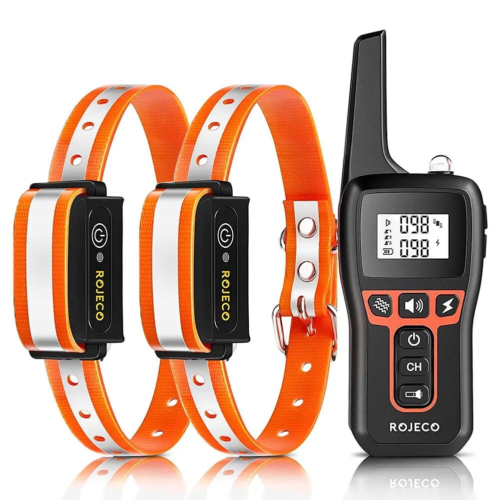 Collier de Dressage ROJECO PD529 – Télécommande 1000m & Modes Réglables | Noble Truffe - Noble Truffe