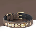 Collier Personnalisé Chien Strass & Charms – LumiPaw™