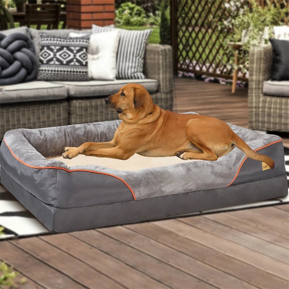 Coussin Orthopédique pour chien Mémoire de Forme – Dehoussable | L à 3XL - Noble Truffe