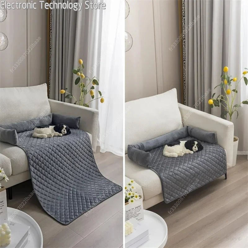 Coussin pour Chien avec Dossier – Confortable, Léger et Lavable - Noble Truffe