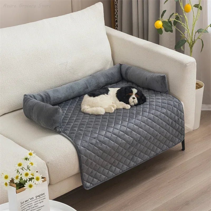 Coussin pour Chien avec Dossier – Confortable, Léger et Lavable - Noble Truffe