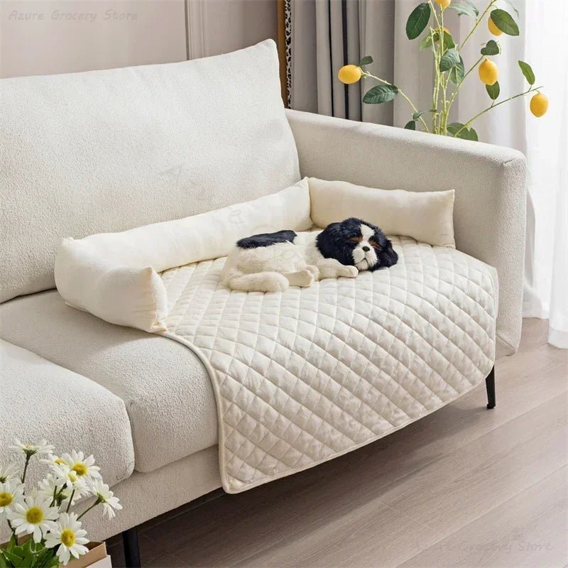 Coussin pour Chien avec Dossier – Confortable, Léger et Lavable - Noble Truffe