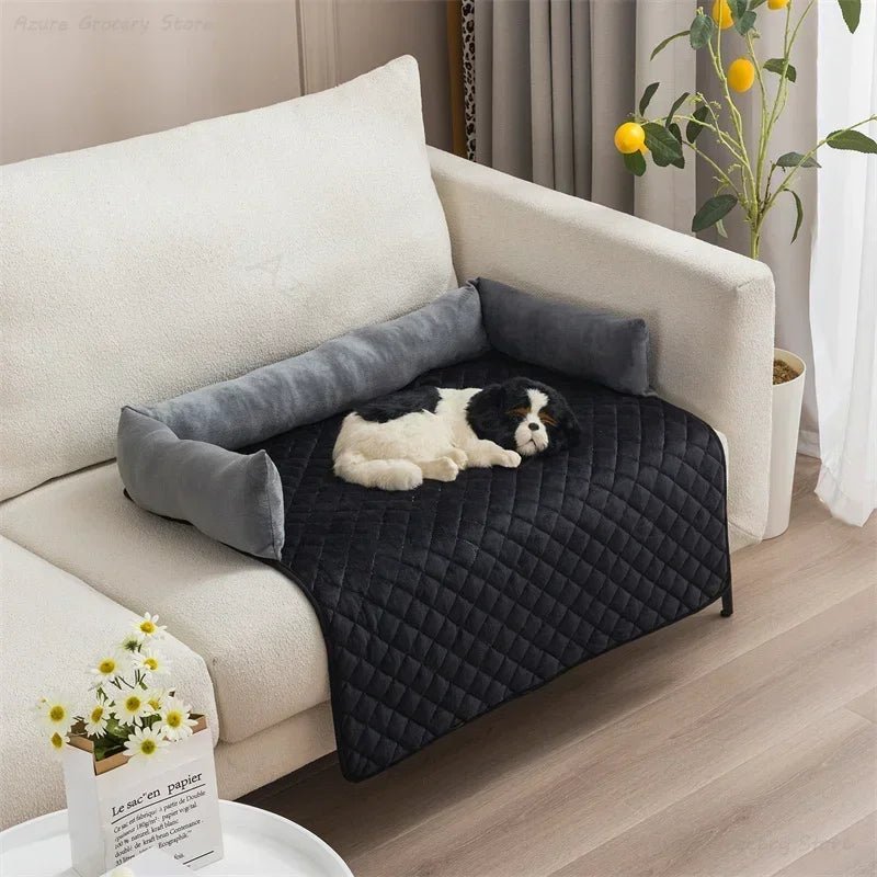 Coussin pour Chien avec Dossier – Confortable, Léger et Lavable - Noble Truffe