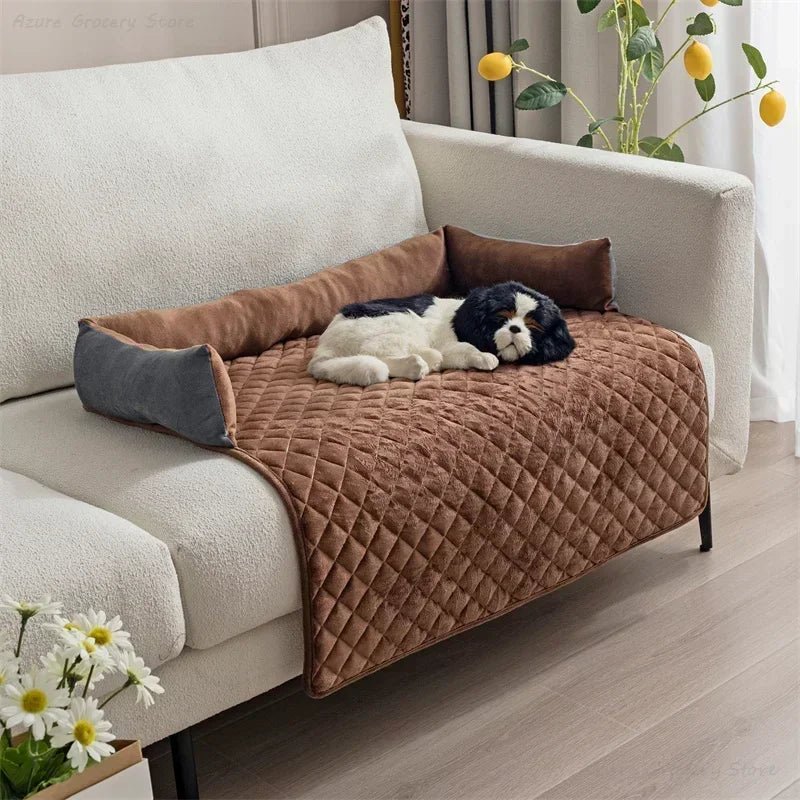 Coussin pour Chien avec Dossier – Confortable, Léger et Lavable - Noble Truffe