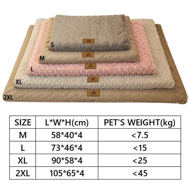 Coussin pour Chien Déhoussable – Rectangulaire, Doux et Lavable - Noble Truffe