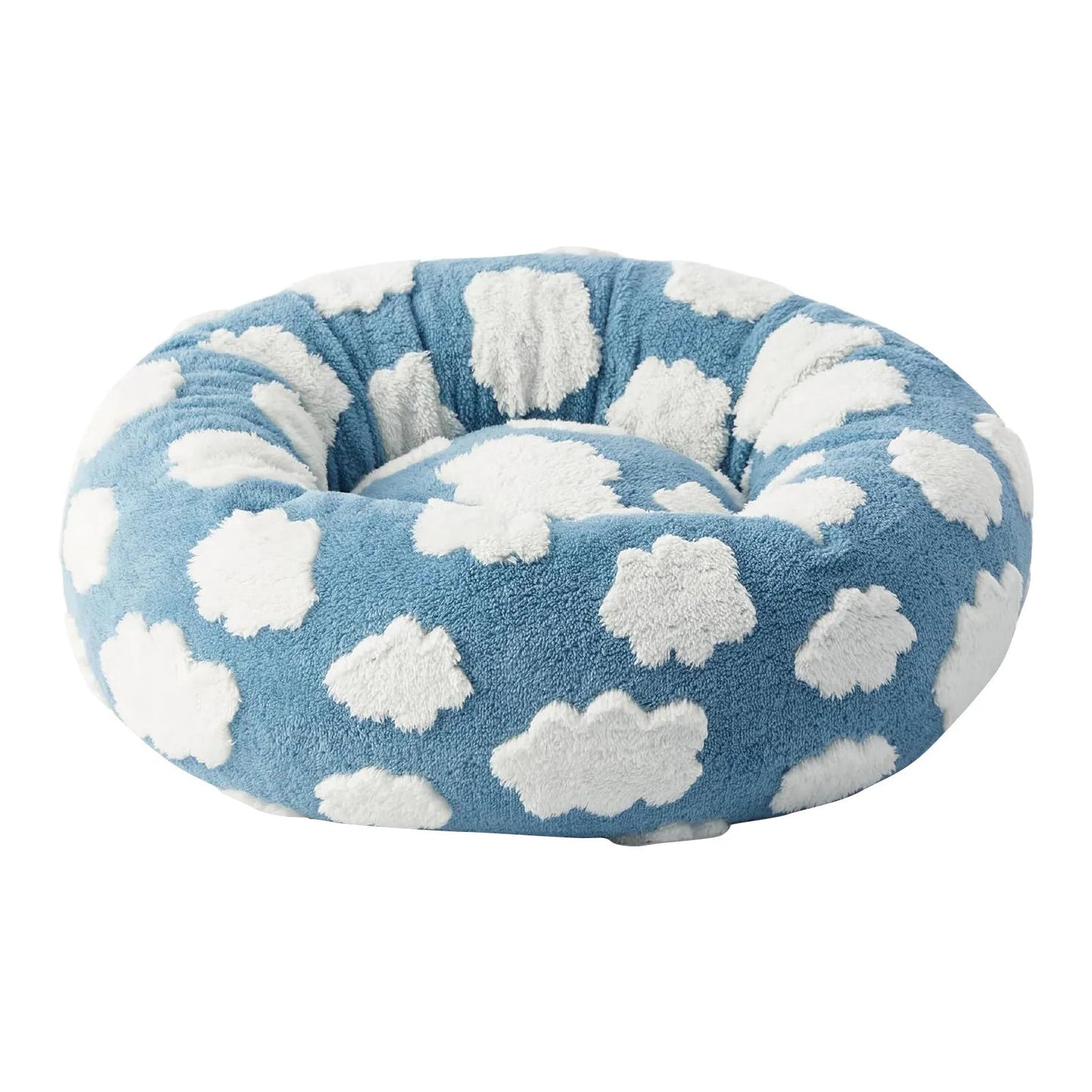 Coussin antidérapant pour chien motif nuage – idéal pour petit chien