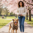VelvetPaw™ Leopard Print Warm Velvet Dog Coat