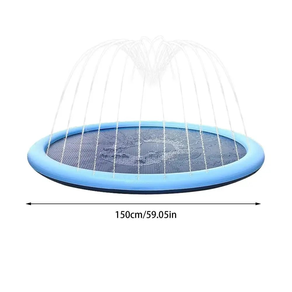 Piscine Arroseur pour Chien – Tapis Rafraîchissant Été 100 ou 150 cm - Noble Truffe
