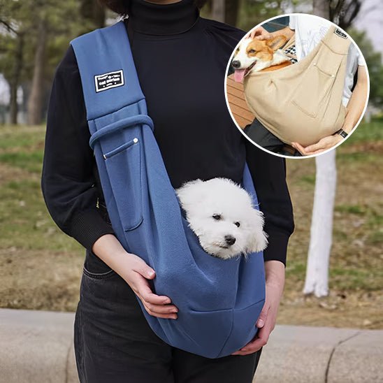 Sac Bandoulière pour Chien et Chiot – Transport Confortable < 7,5 kg - Noble Truffe