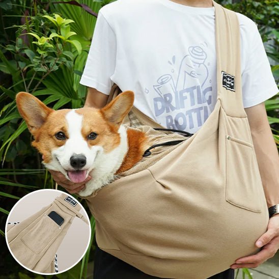 Sac Bandoulière pour Chien et Chiot – Transport Confortable < 7,5 kg - Noble Truffe