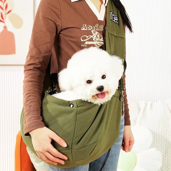 Sac Bandoulière pour Chien et Chiot – Transport Confortable < 7,5 kg - Noble Truffe