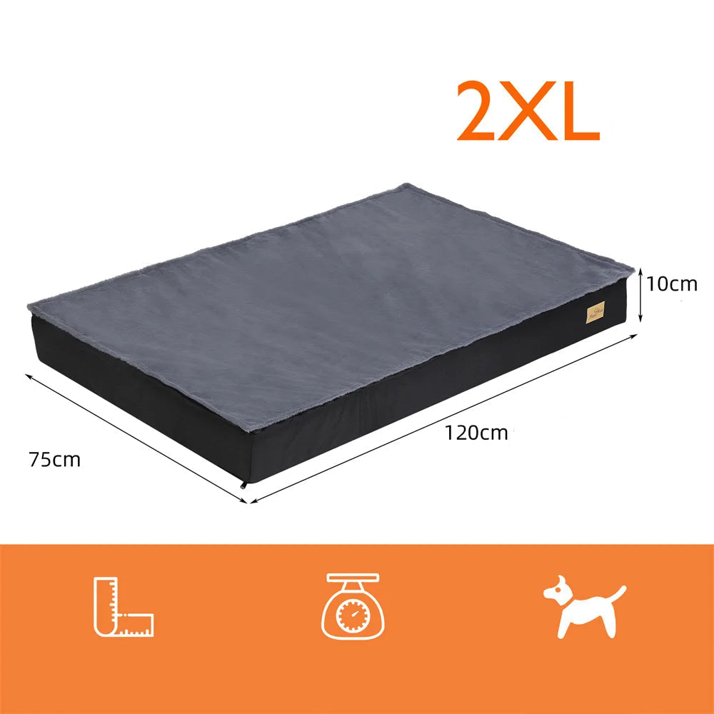 tailles disponibles du lit orthopédique imperméable BORWART 2XL pour chien S a 2XL
super confortable le chien est zen