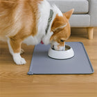 Tapis gamelle pour chien en silicone CleanPaw™ – Sol propre et entretien facile