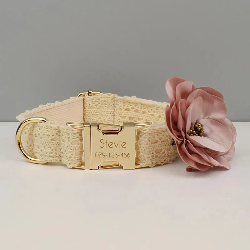 Collier personnalisé pour chien - Gravure prénom & numéro - Noble Truffe