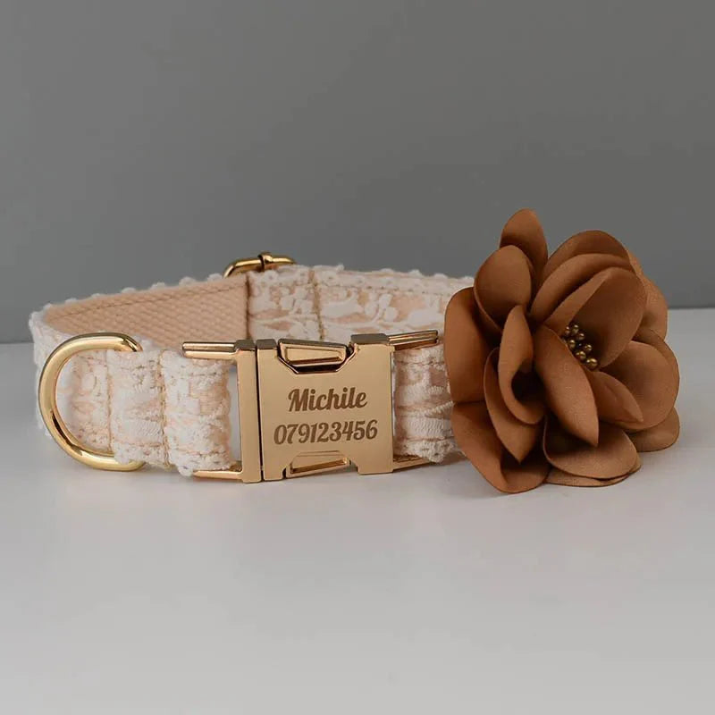 Collier pour chien personnalisé : gravure sur mesure pour style et sécurité