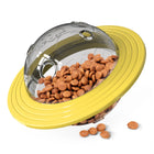 Jouet distributeur de friandises pour chien – Balle planète interactive anti-stress