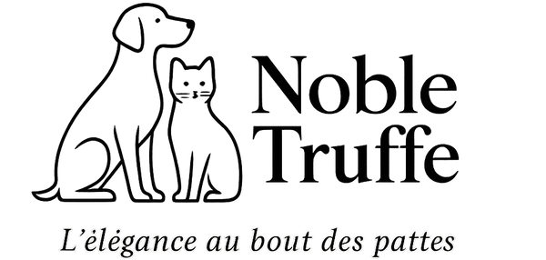 Accessoires élégants pour chien et chat – colliers, manteaux et laisses de la boutique Noble Truffe