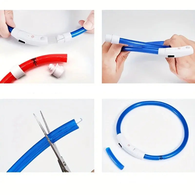 Collier lumineux LED rechargeable USB - Noble Truffe
