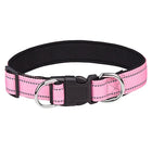 Collier réfléchissant pour chien moyen ou grand – rembourré, réglable et anti-choc