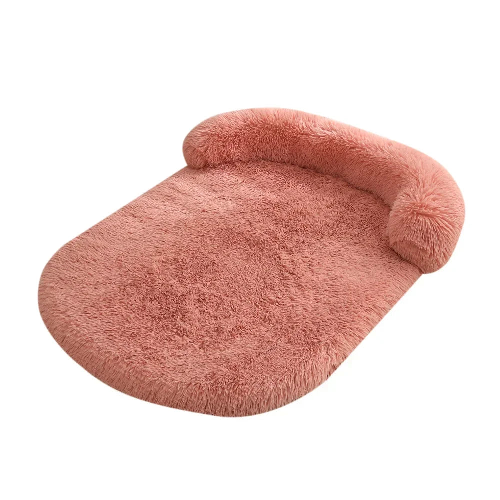 Coussin pour chien beige doux, parfait pour un intérieur naturel
