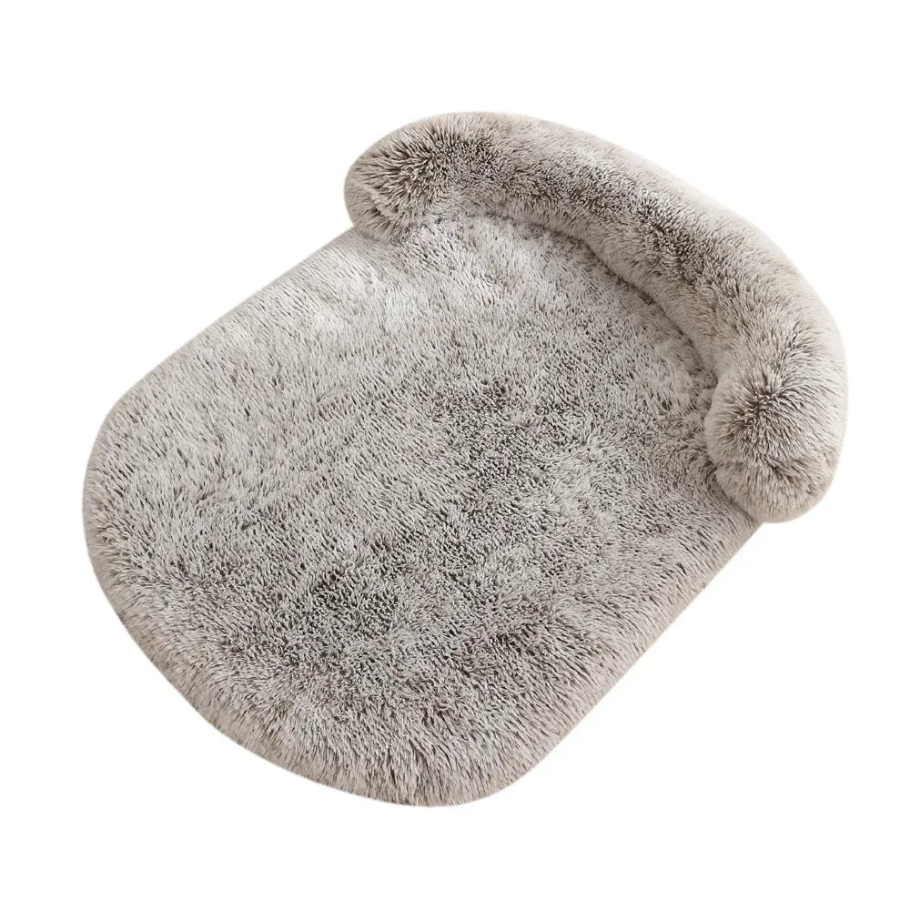 Coussin pour chien bleu clair, doux et léger, pour toutes saisons