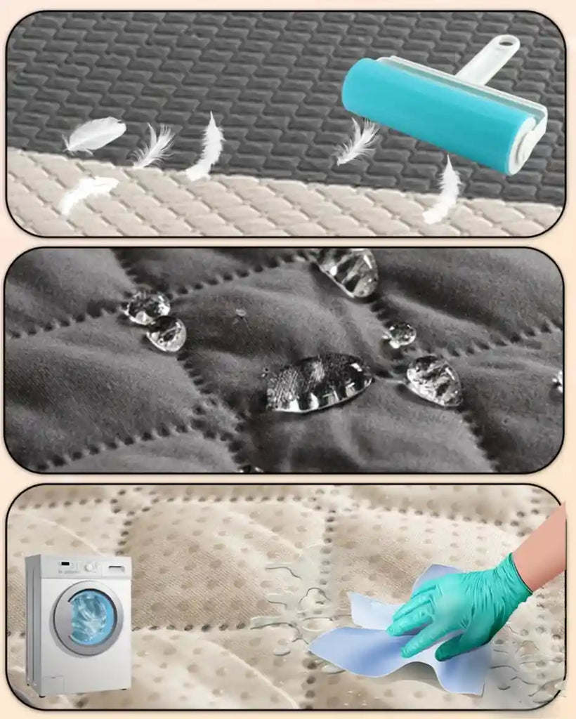 Surface resistante aux poils, griffes et taches, facile a nettoyer