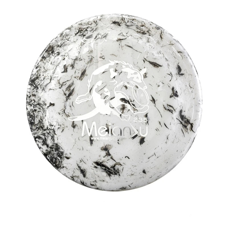 Frisbee  noir anti dérapant pour chien 
Jouet volant pour chien