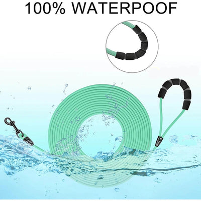Longe pour chien Polyvalente, Etanche et Résistante 1.5M, 3M, 6M et 9M