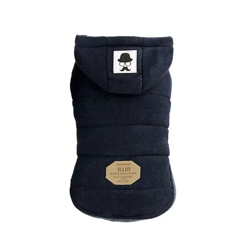 Manteau pour chien de petite taille - Doudoune hiver à capuche | Noble Truffe - Noble Truffe