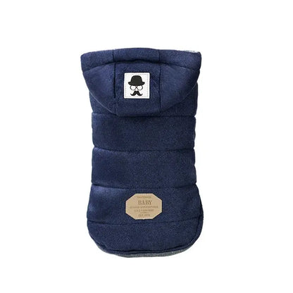 Manteau pour chien de petite taille - Doudoune hiver à capuche | Noble Truffe - Noble Truffe