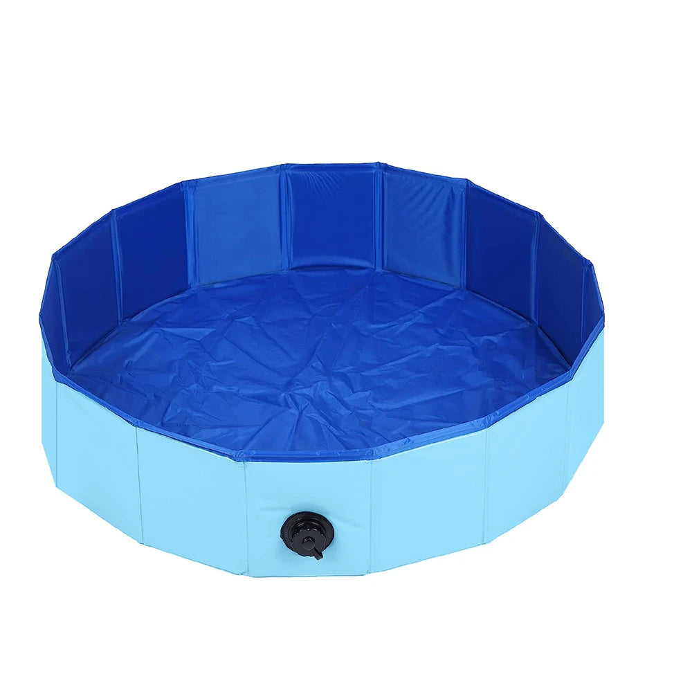 Piscine polyvalente pour chien ou enfant (sous surveillance). Fonctionne aussi comme bac de jeu d’été.