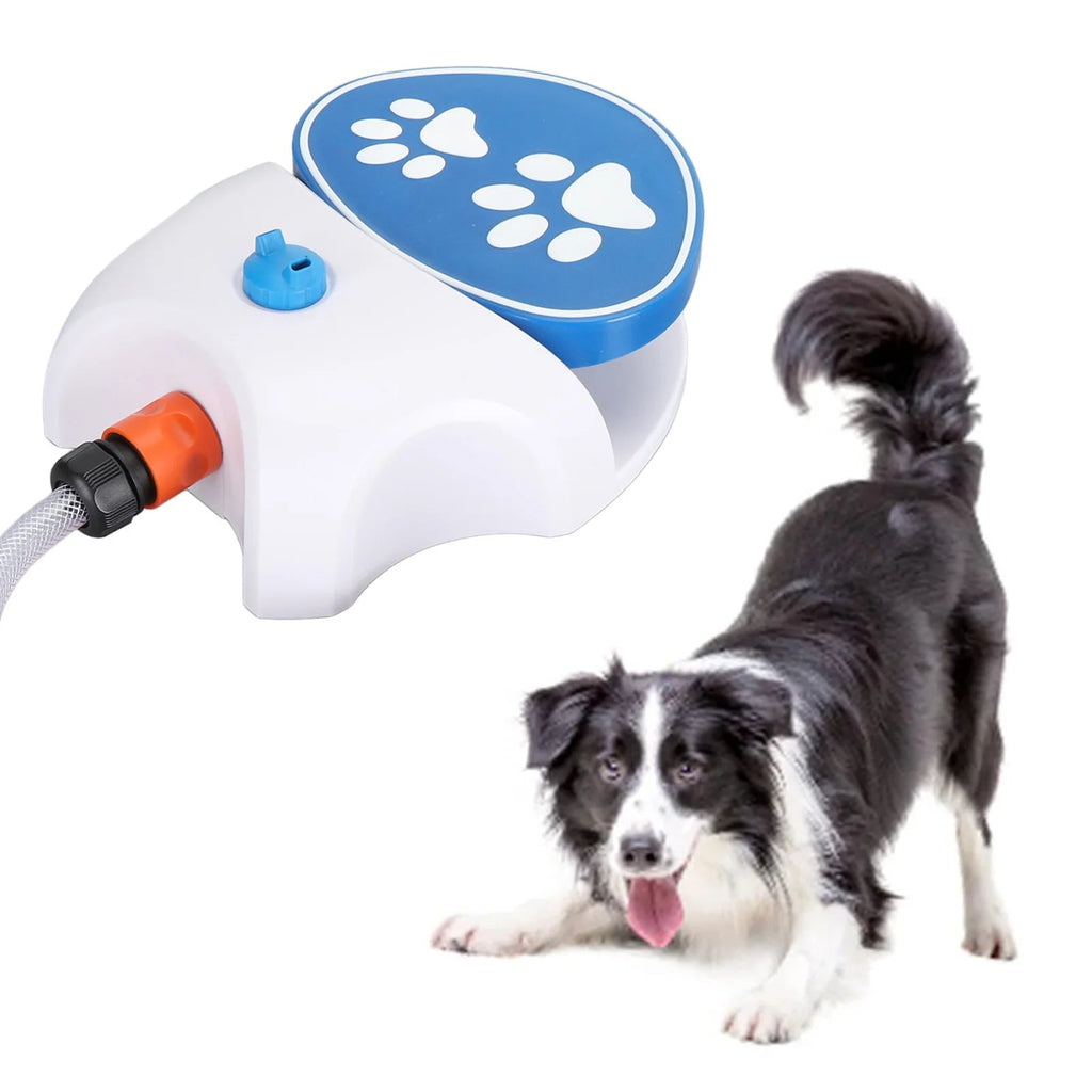 Step On Dog Water Dispenser Easy Connection Leakproof Dog Water Fountain 2 Water Dispensing Modes Simple Use for Pets for Lawn    
