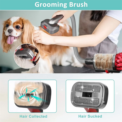 Pet Dog Grooming Kit for Dyson Vacuum V7 V8 V10 V11 V12 V15,Dog Grooming Brush Attachment,Dog Hair Groomer Tools    
