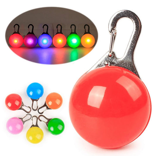 Pendentif lumineux pour chien - Sécurité LED nuit