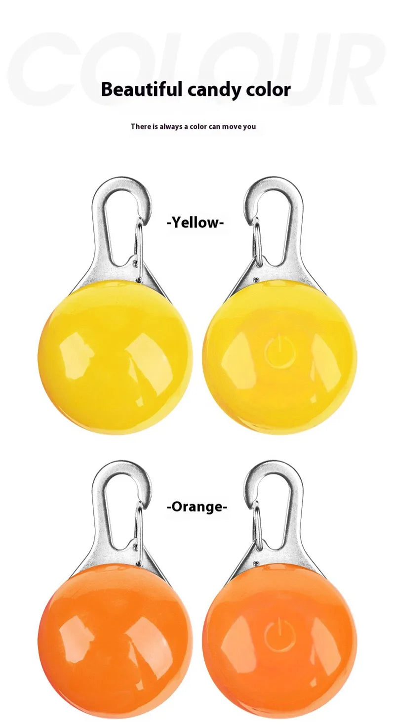 Pendentif lumineux pour chien - Sécurité LED nuit