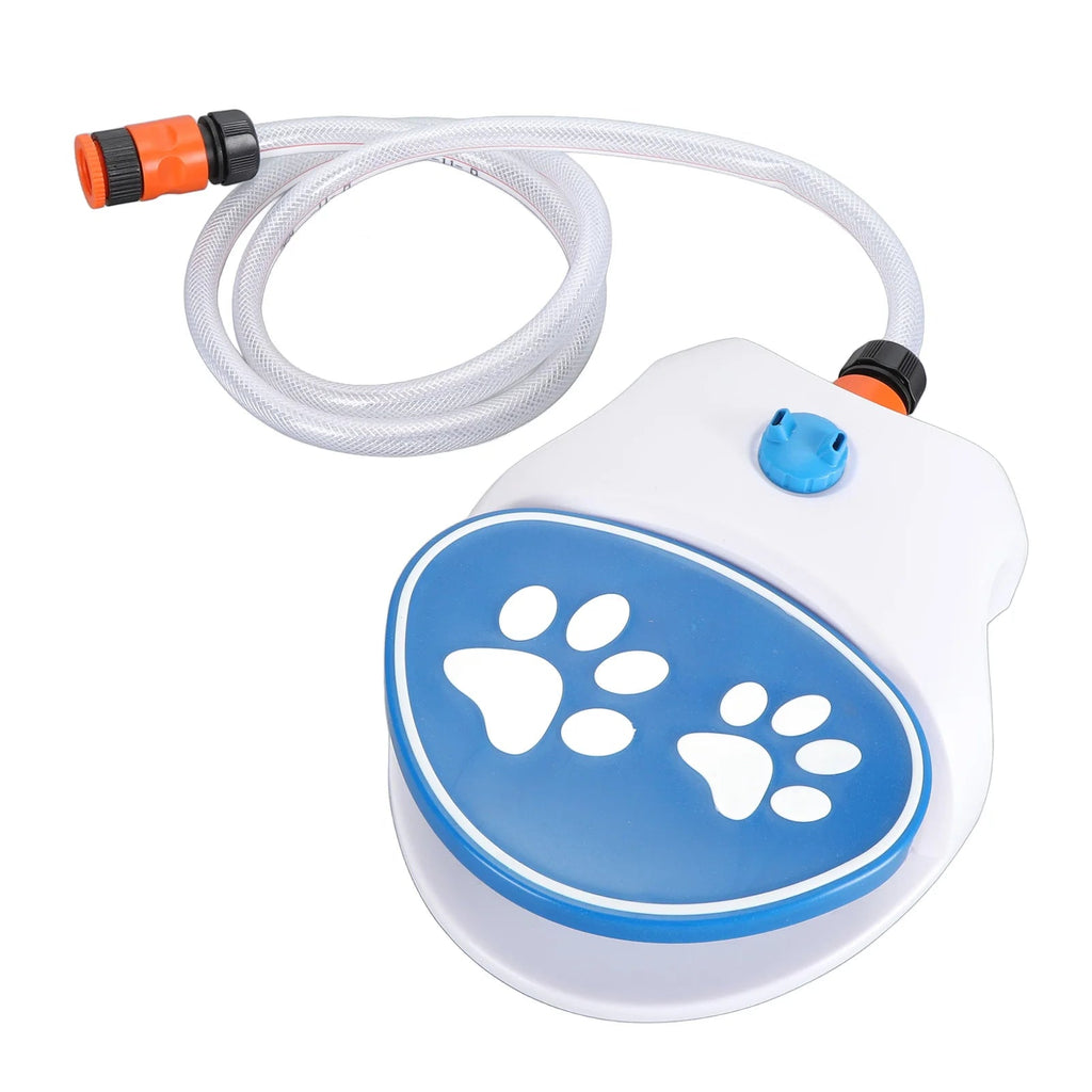 Step On Dog Water Dispenser Easy Connection Leakproof Dog Water Fountain 2 Water Dispensing Modes Simple Use for Pets for Lawn    