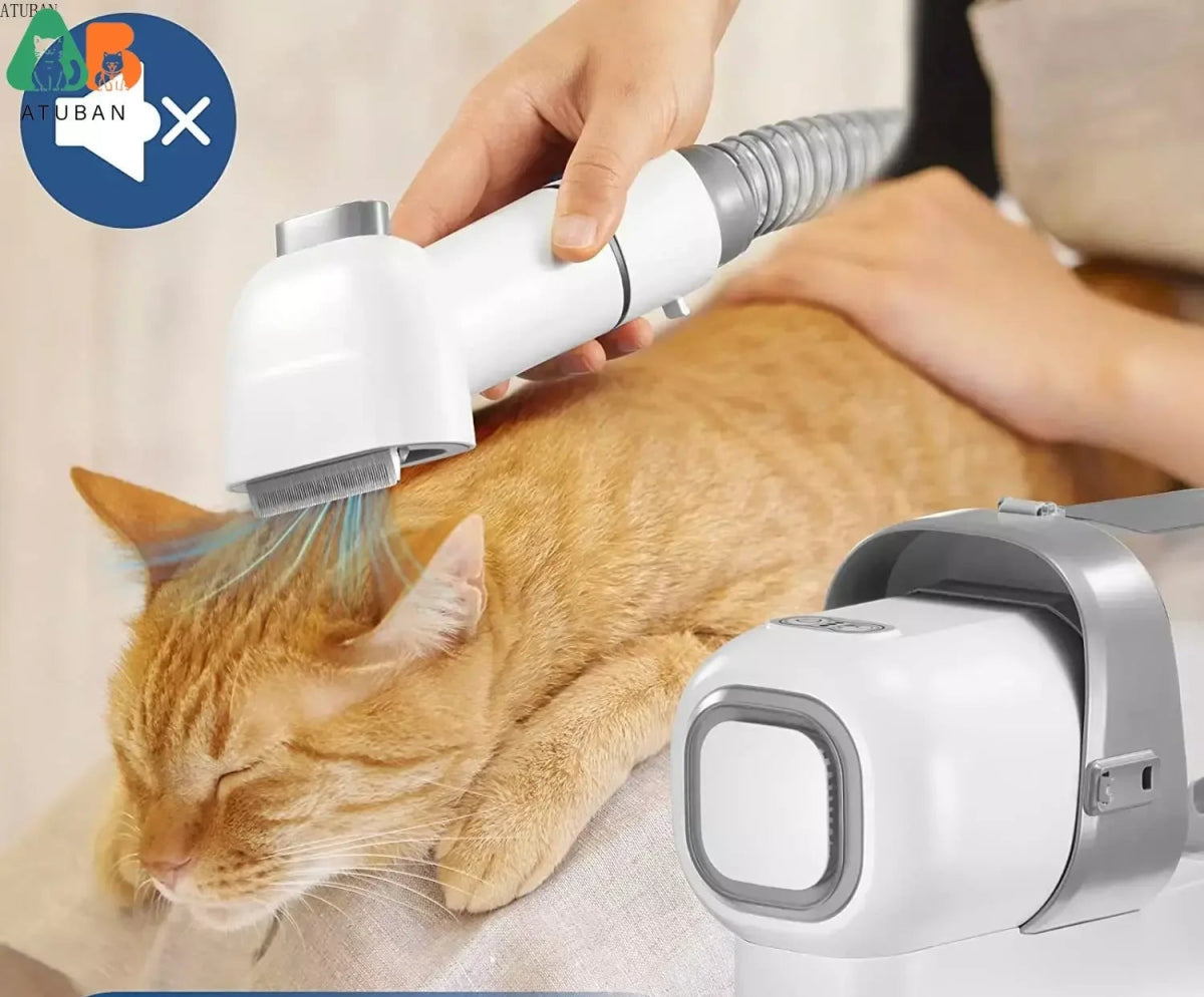 Aspirateur de Toilettage a domicile – Kit Complet Silencieux avec Tondeuse - Toiletteur à domicile - Noble Truffe