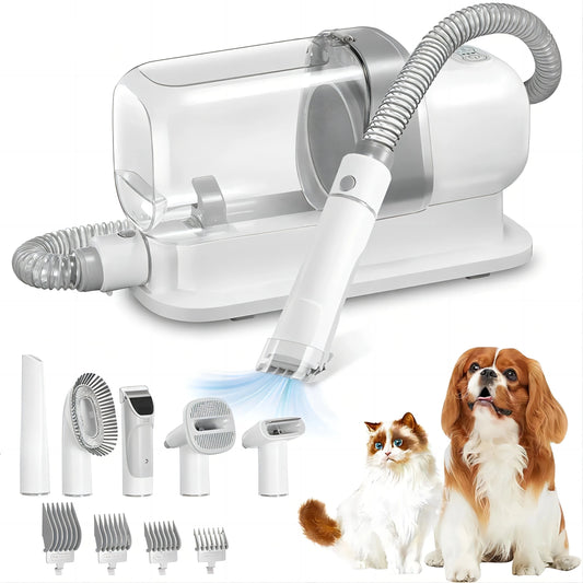 Aspirateur de Toilettage a domicile – Kit Complet Silencieux avec Tondeuse - Toiletteur à domicile - Noble Truffe