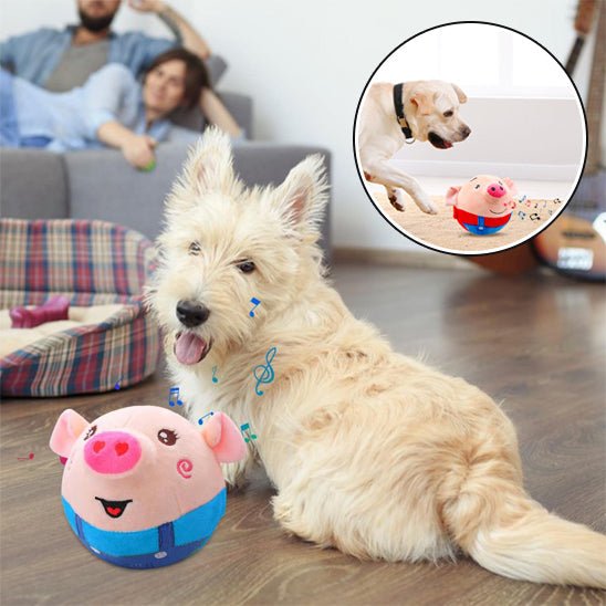 Balle Interactive pour Chien – Sons, Rebond & Mouvements Automatiques - Noble Truffe