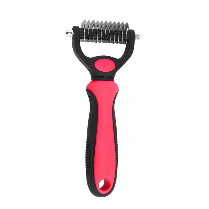Brosse chien Professionnelle 2 - en - 1 – Démêlante & Anti - Mue | Chien - Noble Truffe