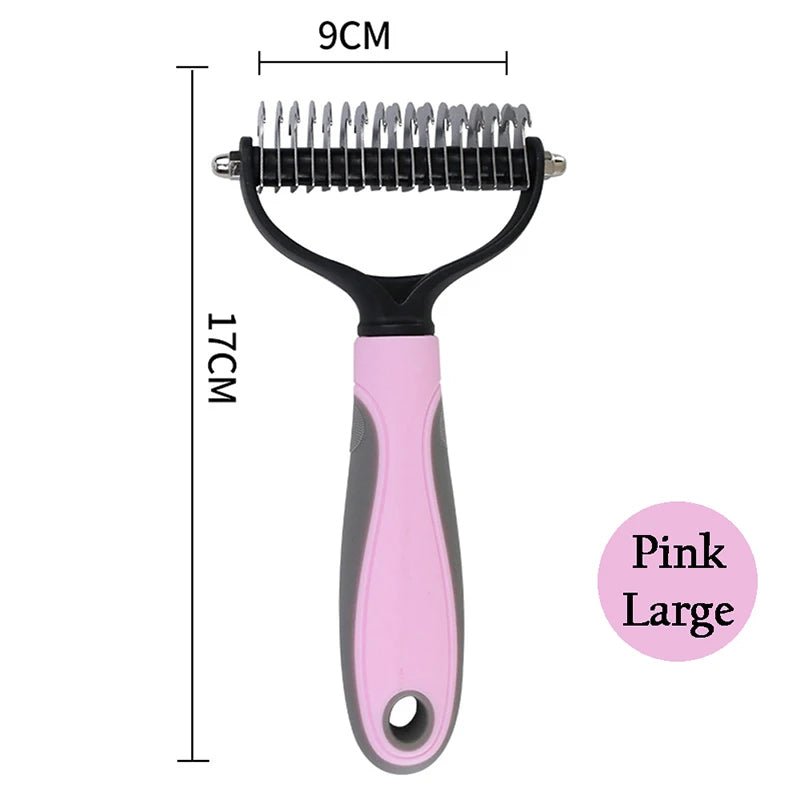 Brosse chien Professionnelle 2 - en - 1 – Démêlante & Anti - Mue | Chien - Noble Truffe