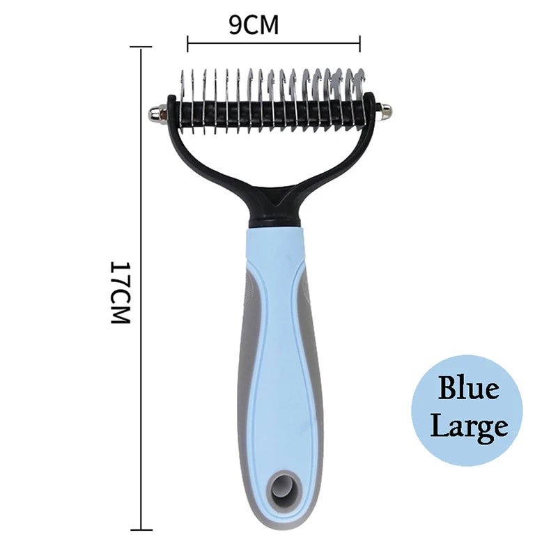 Brosse chien Professionnelle 2 - en - 1 – Démêlante & Anti - Mue | Chien - Noble Truffe