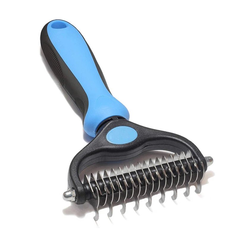 Brosse chien Professionnelle 2 - en - 1 – Démêlante & Anti - Mue | Chien - Noble Truffe