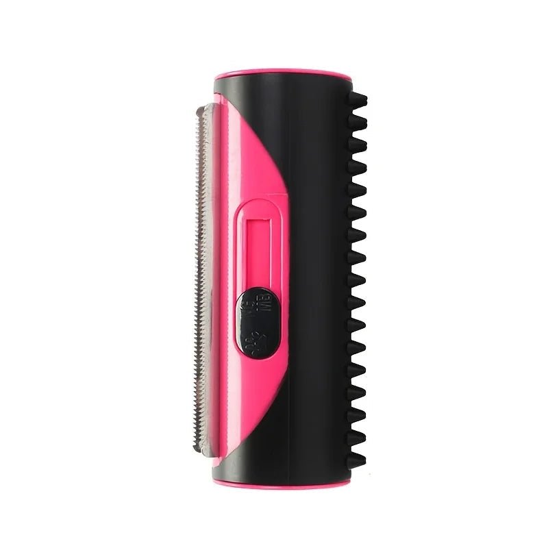 Brosse pour chien 2 - en - 1 – Poils Fins & Bouton Autonettoyant - Noble Truffe